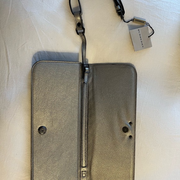 Burberry Prorsum Willow Cubed Leather Clutch - Picture 7 of 8